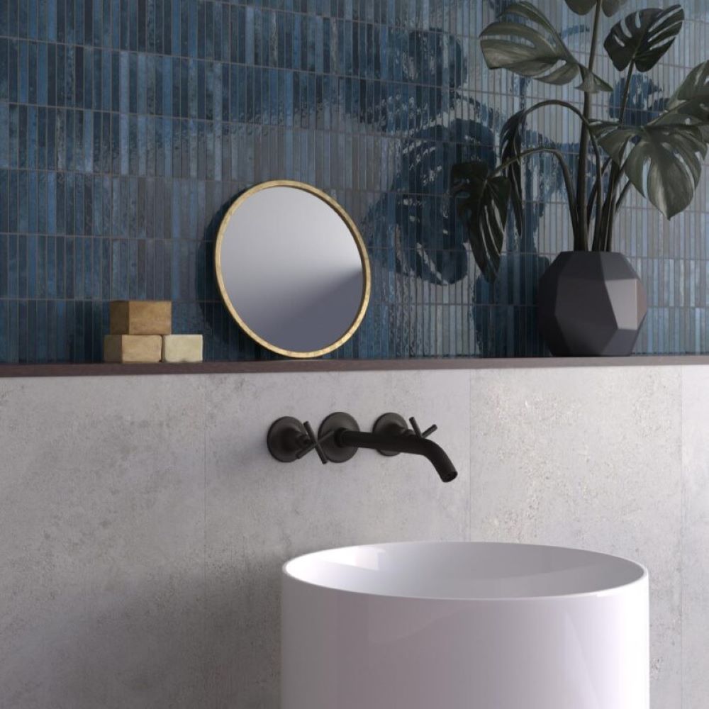Decortegel 11,5×23,1 – Kit-Kat Ocean Glossy Blauw