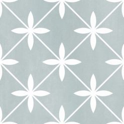 Portugese Tegels 30×30 – LA Wicker Eau De Nil Blauw