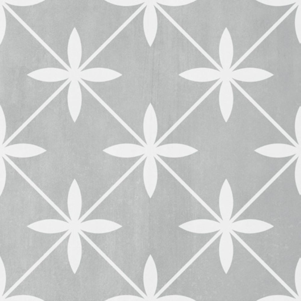 Portugese Tegels 30x30 - LA Wicker Steel Grijs Portugese Tegels 30x30 - LA Wicker Steel Grijs