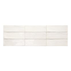 Decortegel 7,5×23 – Mallorca Blanco Glans Wit