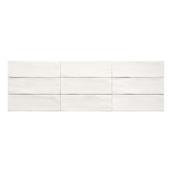 Decortegel 7,5×23 – Mallorca Blanco Mat Wit