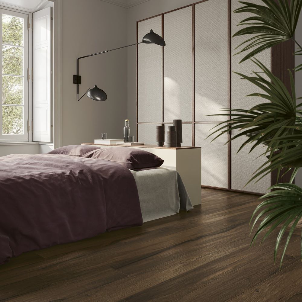 Houtlook Tegels I Lecci Verniciato 20×180 Bruin