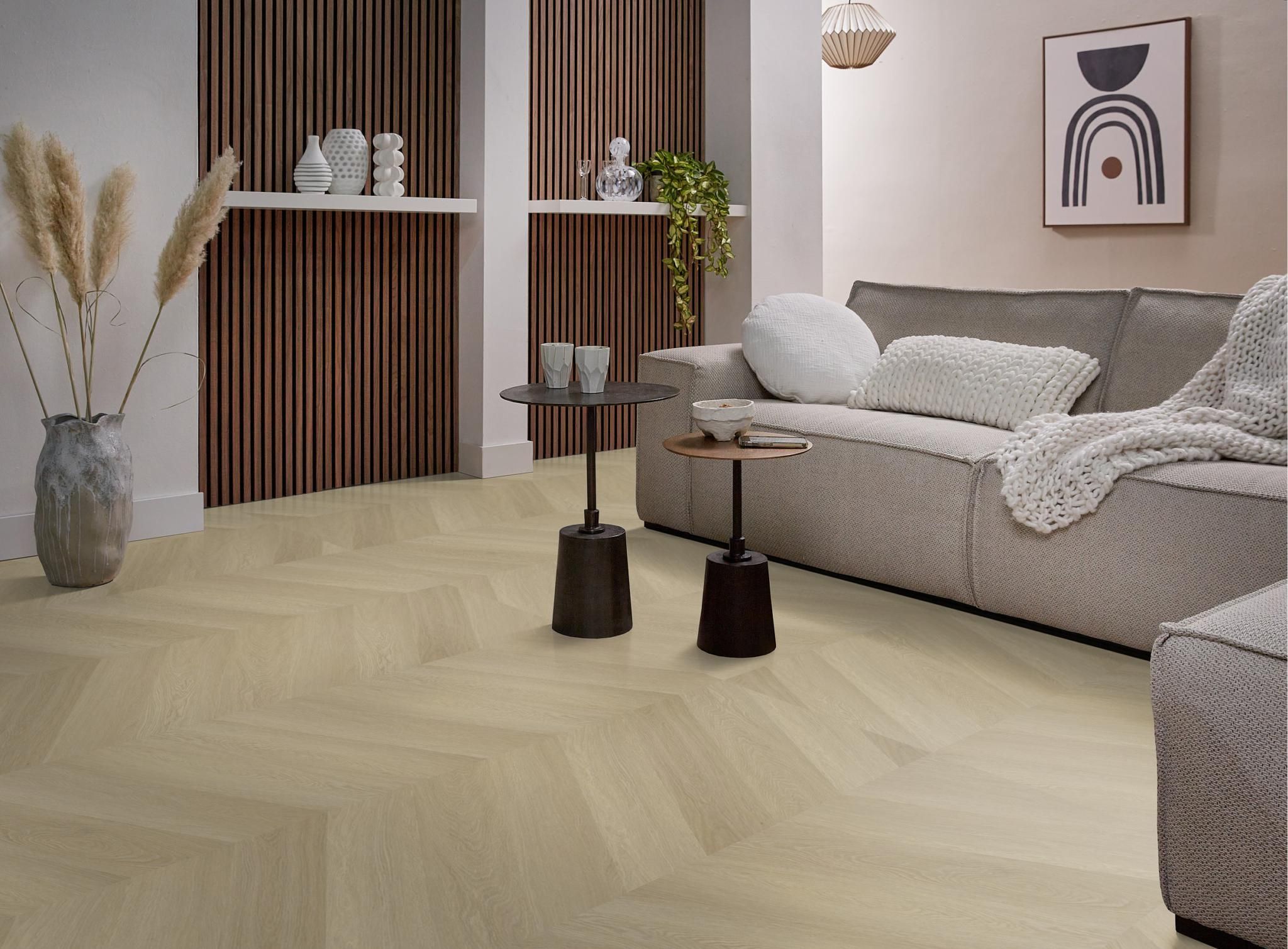 PVC – Ambiant Spigato Estino Hongaarse Punt 15,2×71,8 Natural Oak