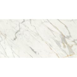 Marmerlook Tegels Incanto Calacatta Michelangelo Glossy RT 60×120 – Wit