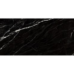 Marmerlook Tegels Incanto Sky Black Glossy 60×120 – Zwart