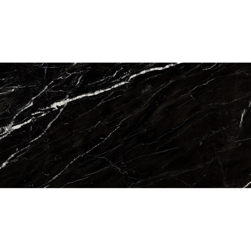 Marmerlook Tegels Incanto Sky Black Glossy 60×120 – Zwart