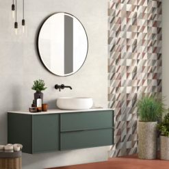 Alternative view of Betonlook Tegels Stratford Wall White RT 40x120 - Wit