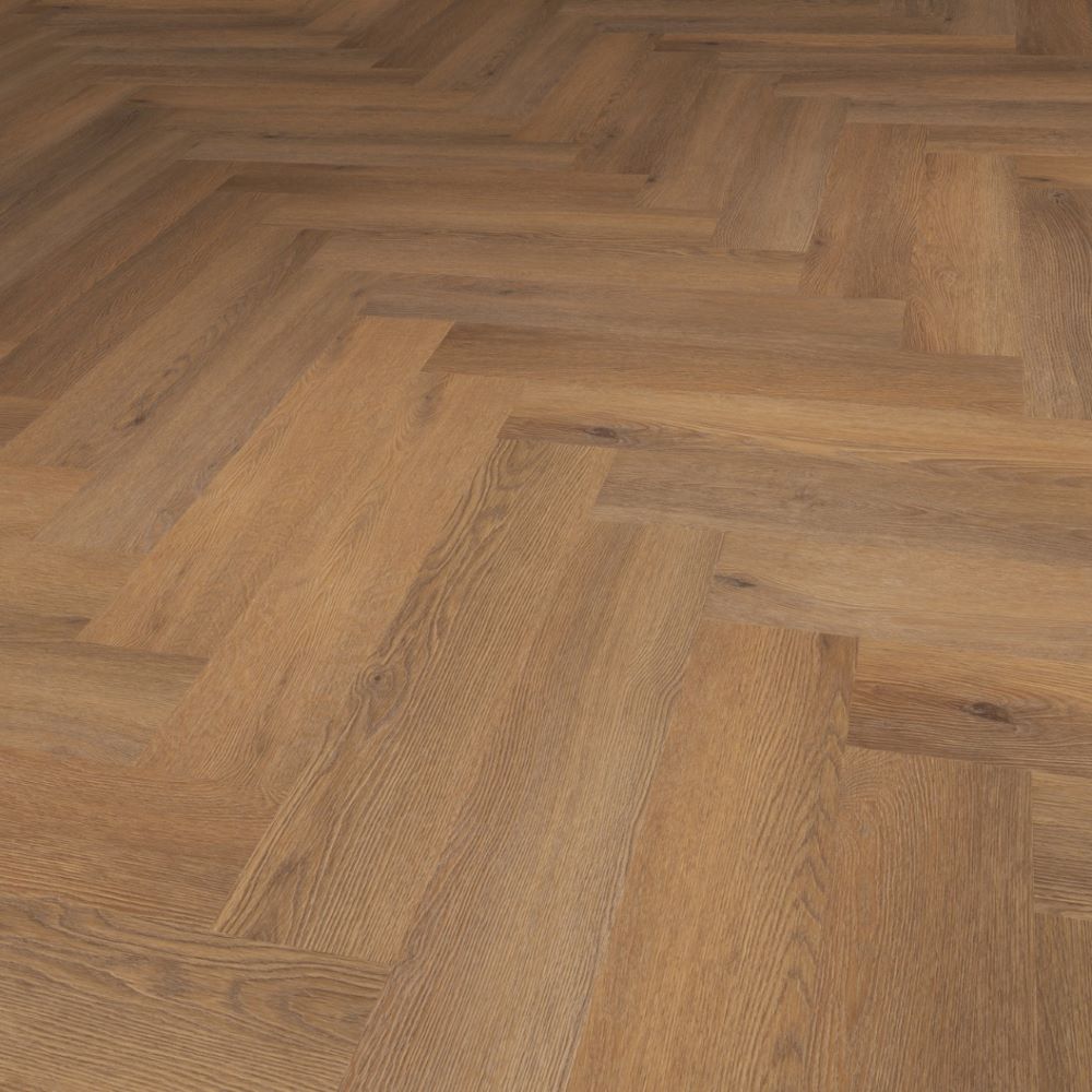 Mansion Dryback Visgraat Coconut Oak 15×75 Lichtbruin