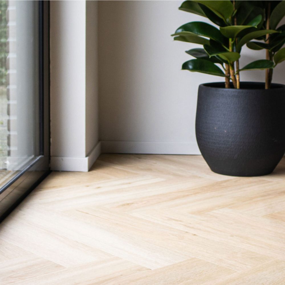 Vivafloors Visgraat Eiken 7230 14,6×73 Wood Touch Beige