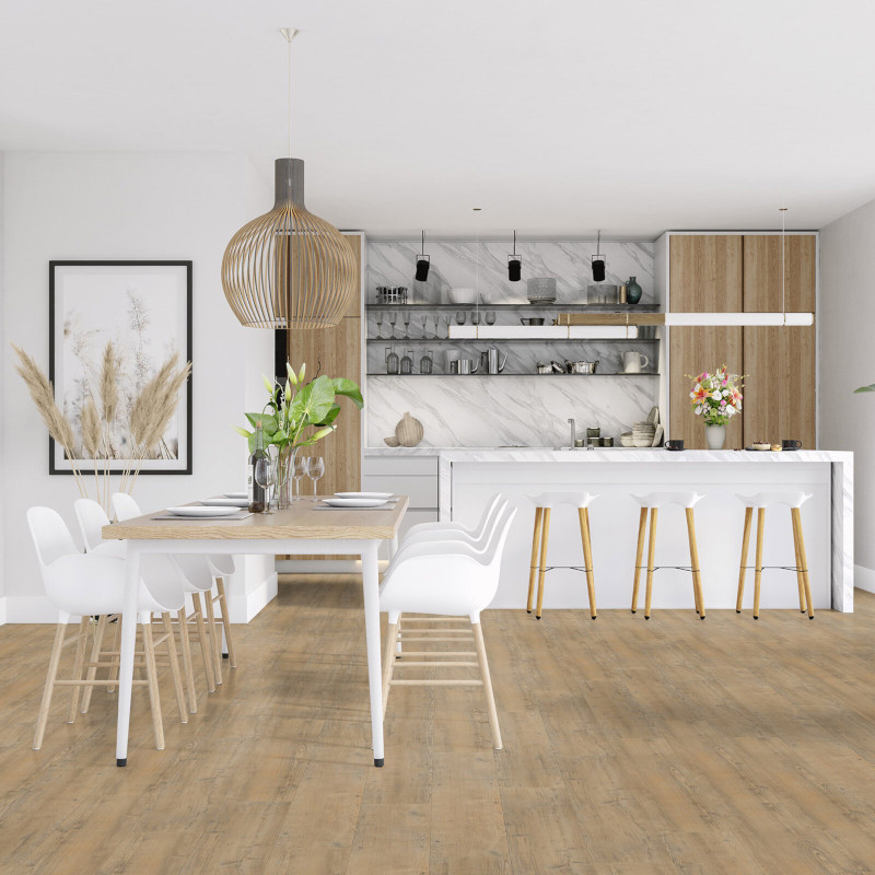 PVC – Vivafloors Naaldhout 4203 142,2×22,9 Deep Embossed Beige