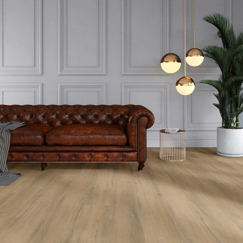 PVC – Vivafloors Oak 8340 142,2×22,9 Register Embrossed Beige
