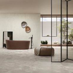 Alternative view of Terrazzolook Tegel Bloomstone Silt 60x60 Grijs Beige