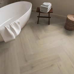 Alternative view of PVC - Ambiant Spigato XL Valento Visgraat Beige 18x90 Dryback