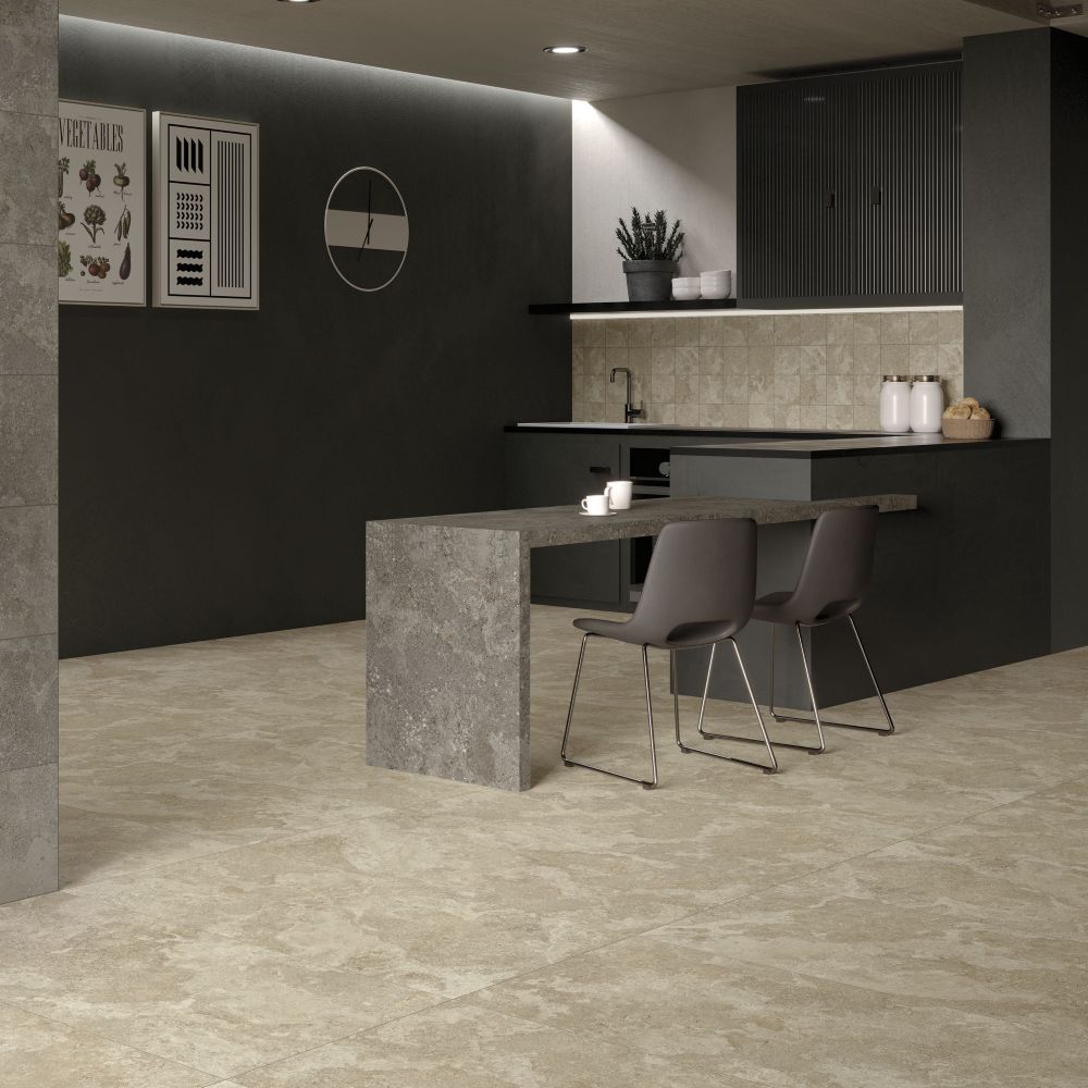 Travertin Tegels – Viken Beige Rett 60×120