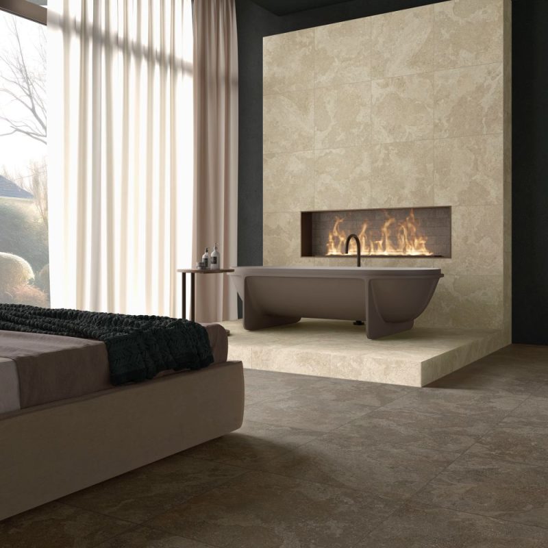 Travertin Tegels – Travertino Viken Beige Rett 60×60