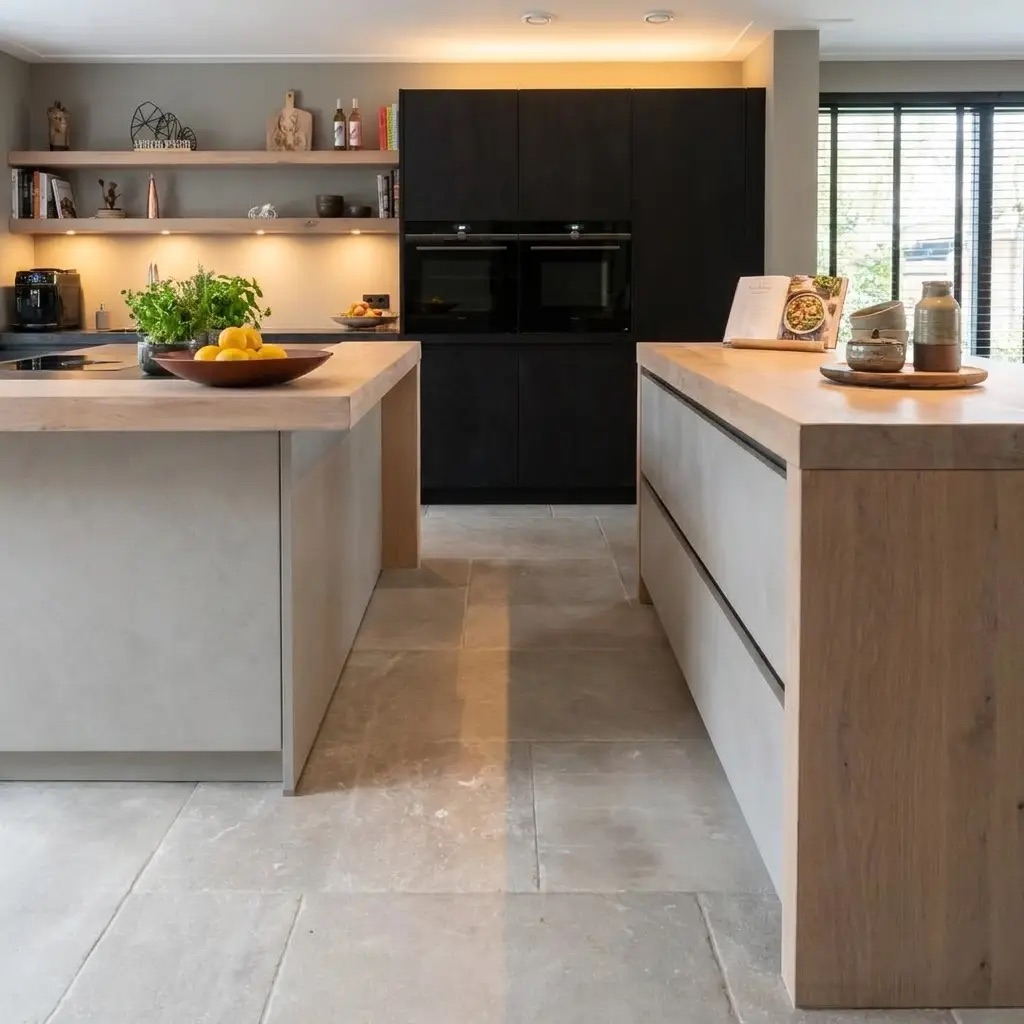 Natuursteenlook & travertin in onze collectie