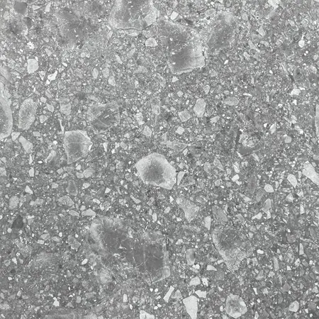 Terrazzo tegel in grijs met spikkels