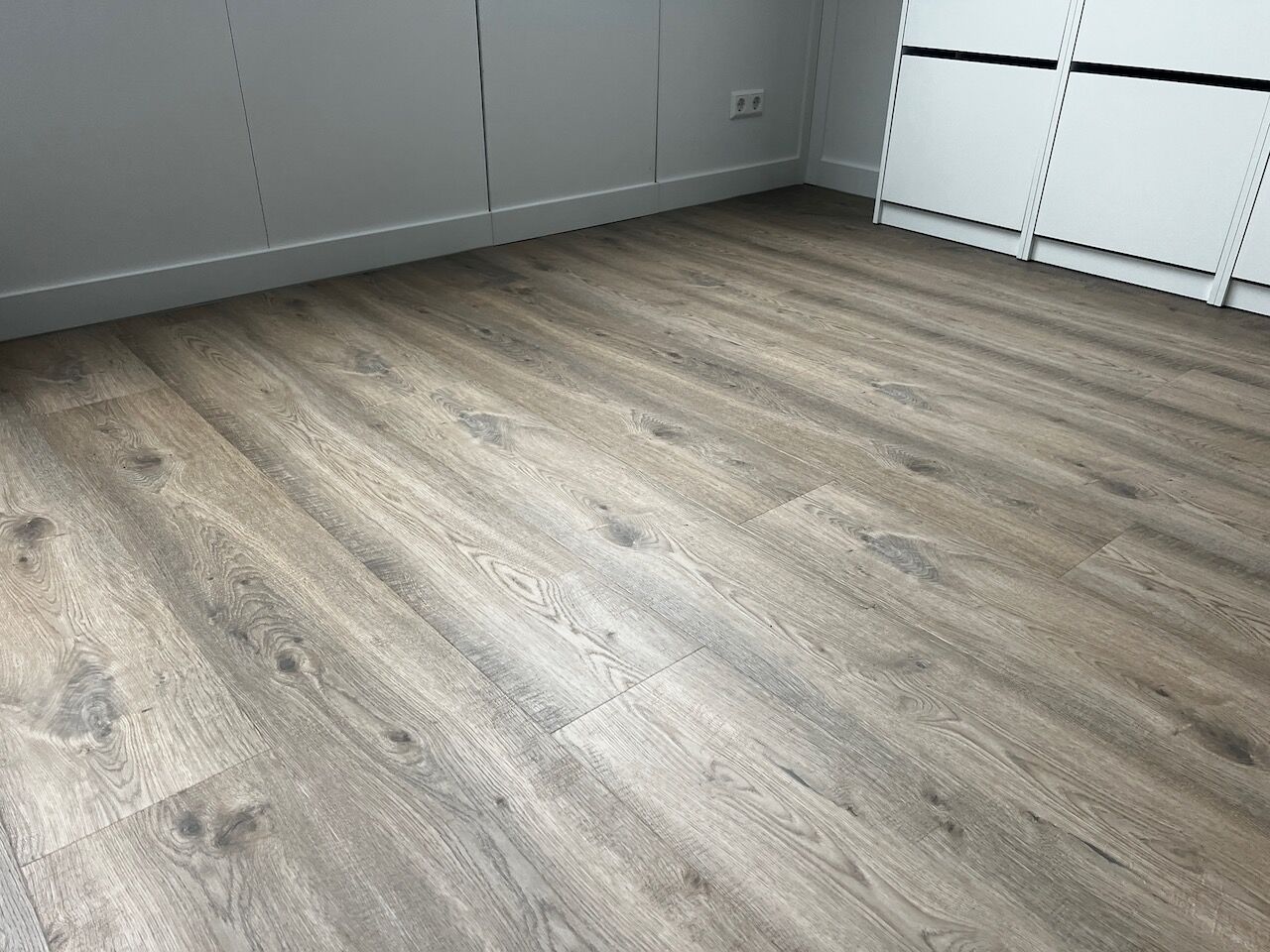 Pvc-vloer in een nieuwbouwwoning